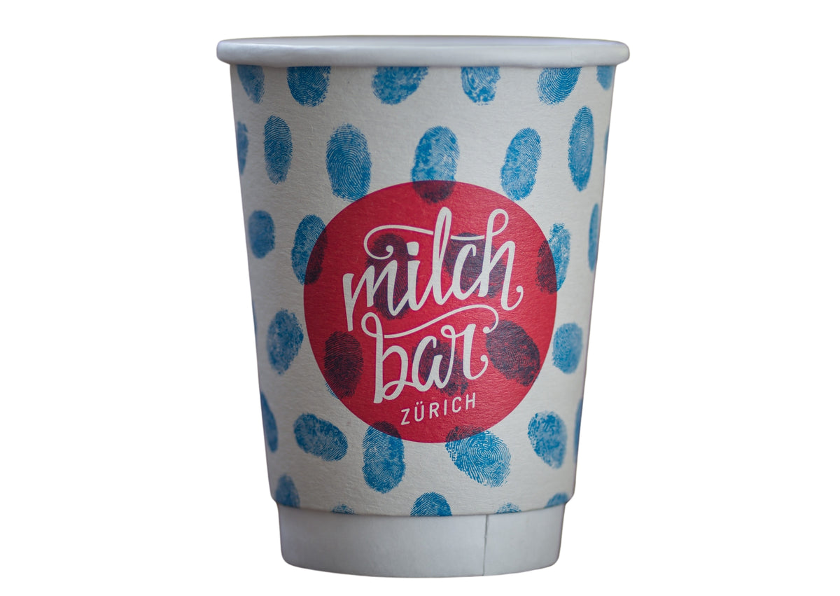 Gobelets Carton Double Paroi 33 CL / 12Oz Personnalisés