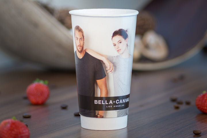 Gobelets Carton Double Paroi 45 CL / 16Oz Personnalisés