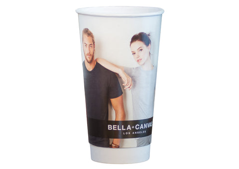 Gobelets Carton Double Paroi 45 CL / 16Oz Personnalisés