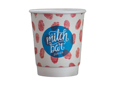 Gobelets Carton Double Paroi 20 CL / 8Oz Personnalisés (1000 unités ou +)