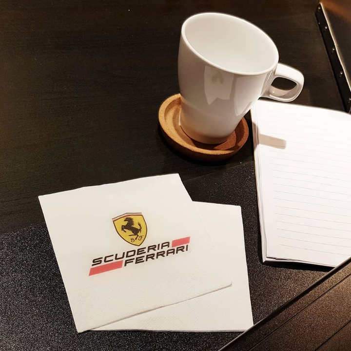 Serviettes personnalisées 30 x 30 cm