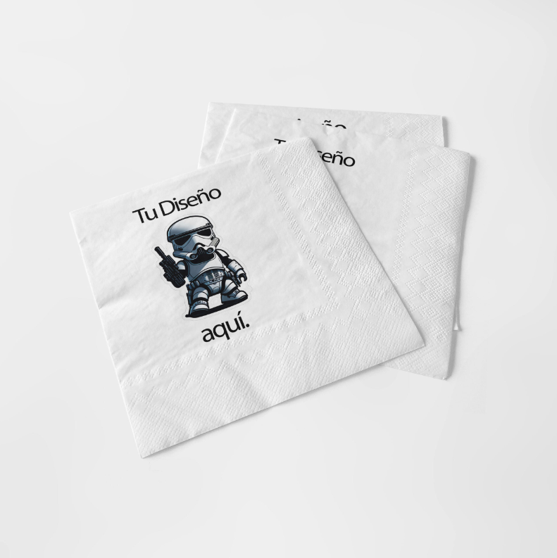 Serviettes personnalisées 33 x 33 cm