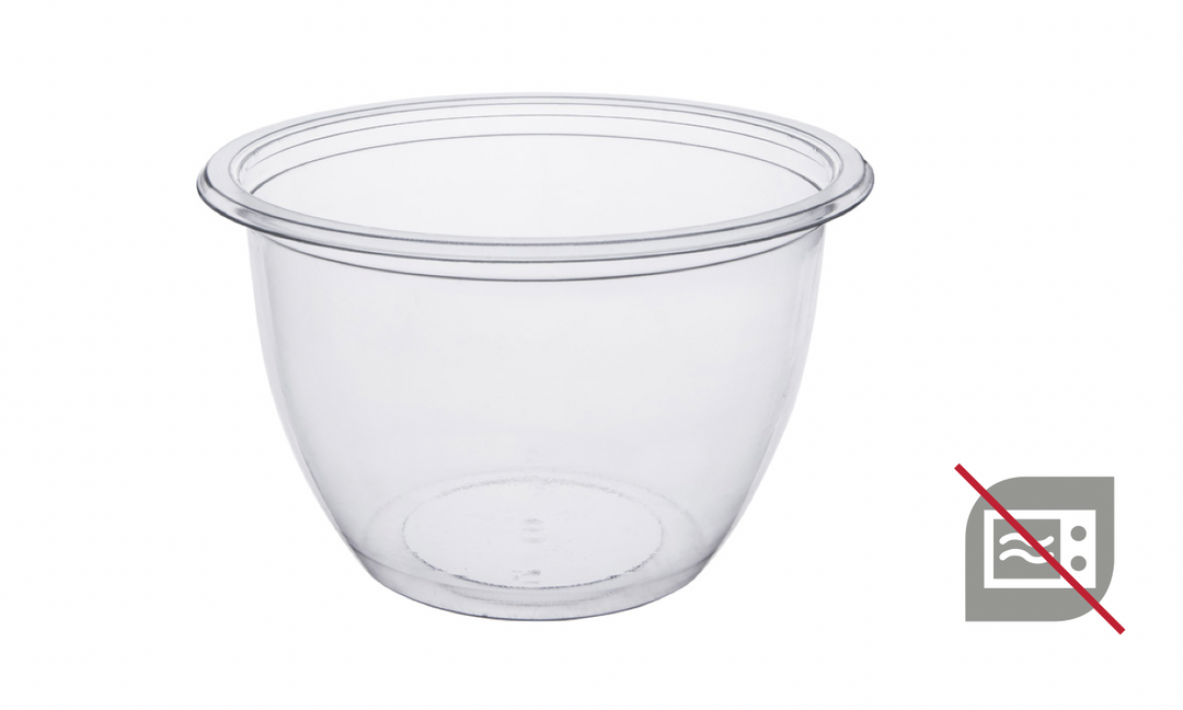 Pots plastiques transparents 12,9 x 8,1 cm