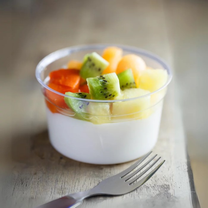 Pot rond transparent rPET 12oz (375ml) + couvercle