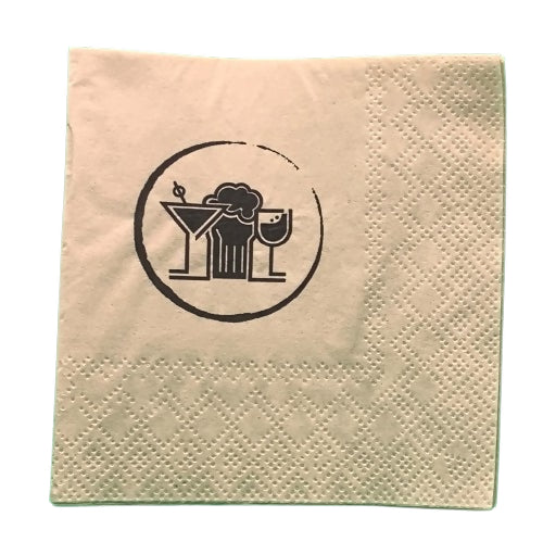 4800 Serviettes apéro - Fibre de bambou