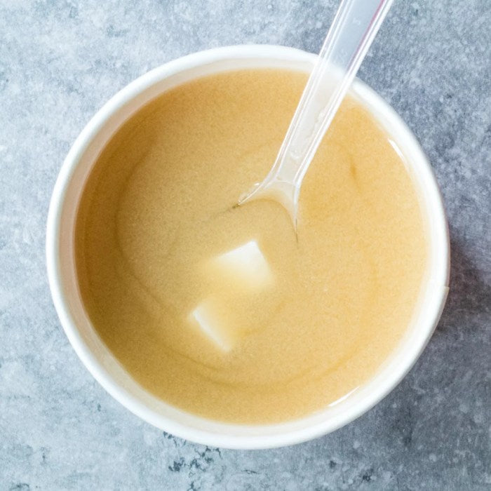 Bol carton blanc 320ml + couvercle