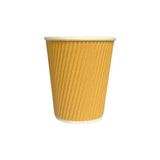 Gobelet Carton Triple Paroi Strié 8 oz / 25 cl