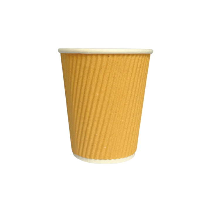 Gobelet Carton Triple Paroi Strié 8 oz / 25 cl