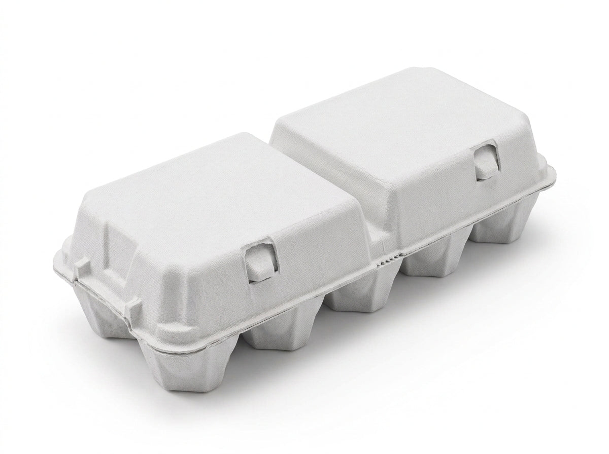 Boîtes 6 oeufs ComPac blanches (lot de 2)
