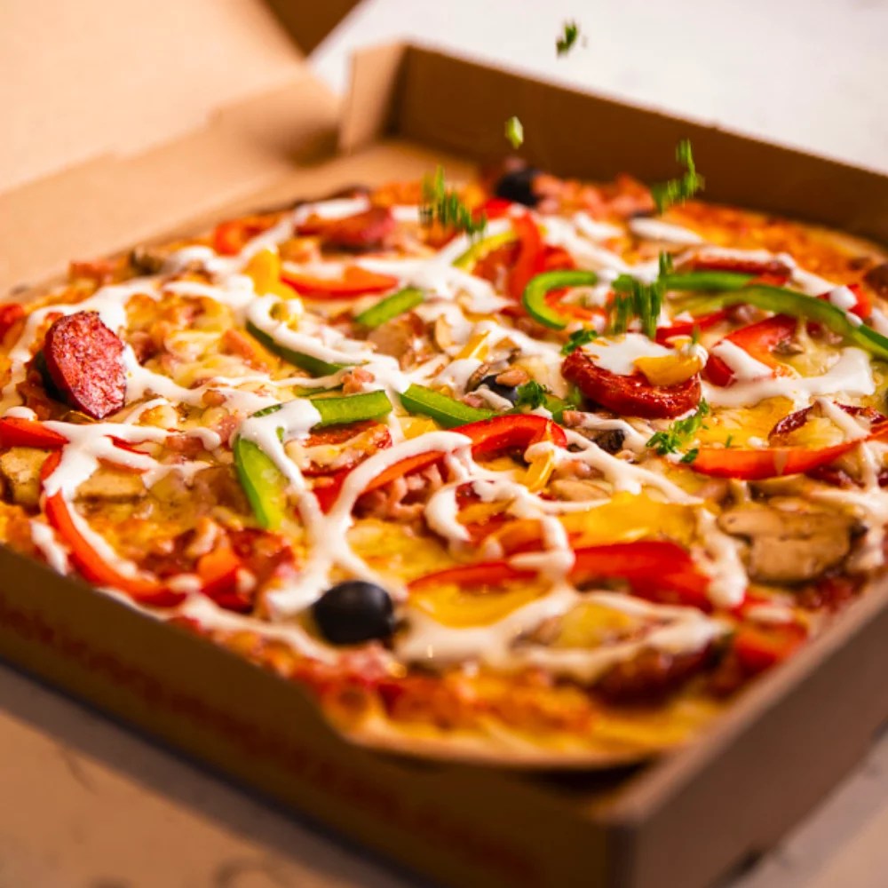 Boite à pizza 29 x 29 x 4 cm