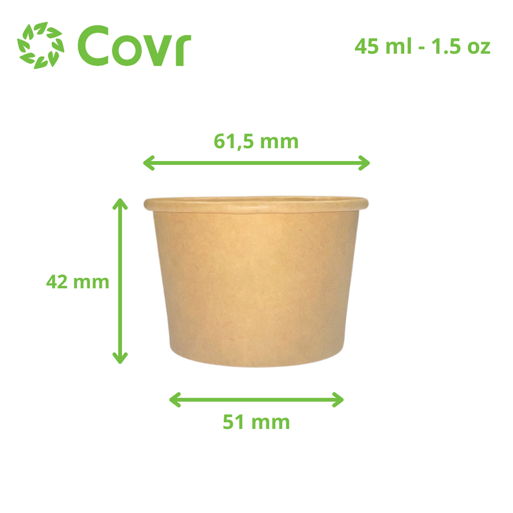 Pot à sauce 45 ml - 1.5 oz