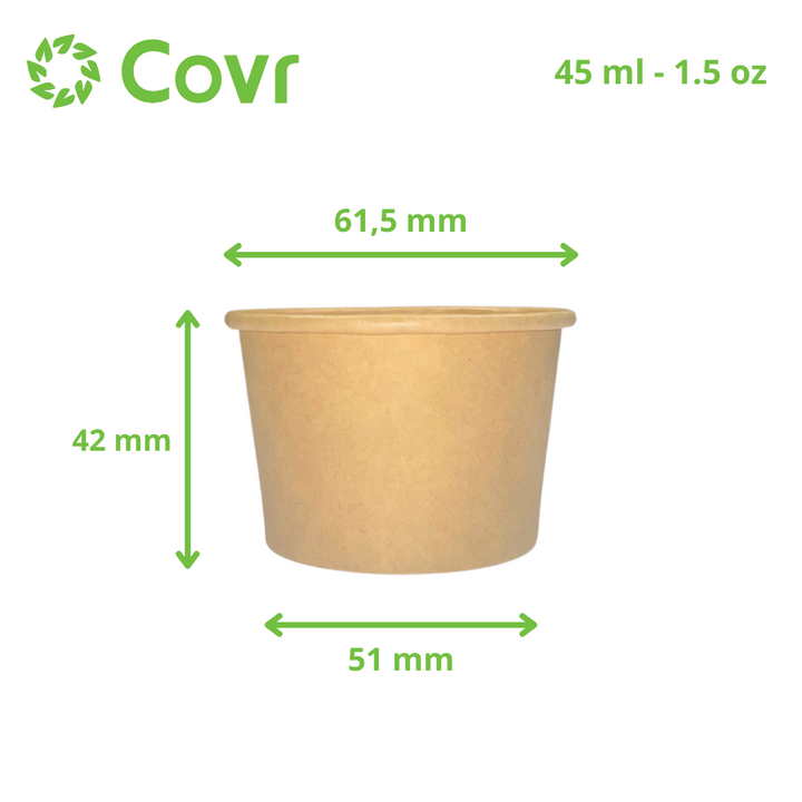 Pot à sauce 45 ml - 1.5 oz
