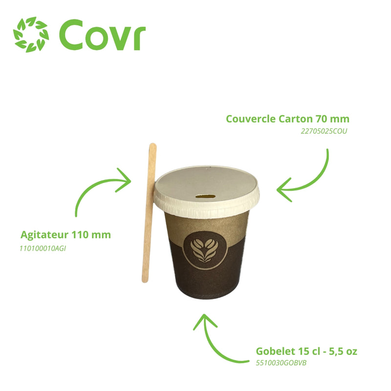 Gobelet Carton Vending Barista 5
