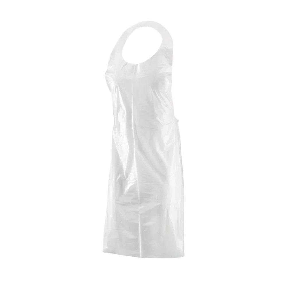 Tablier STD PE BD gaufré blanc - 700 x 1200 mm