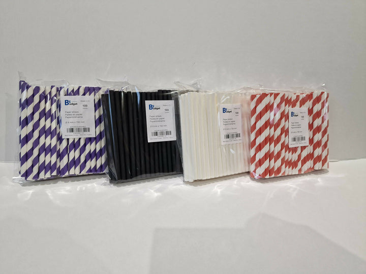 Palette de 172 800 pailles en papier | 8 mm x 150 mm| Fabriquées en Europe