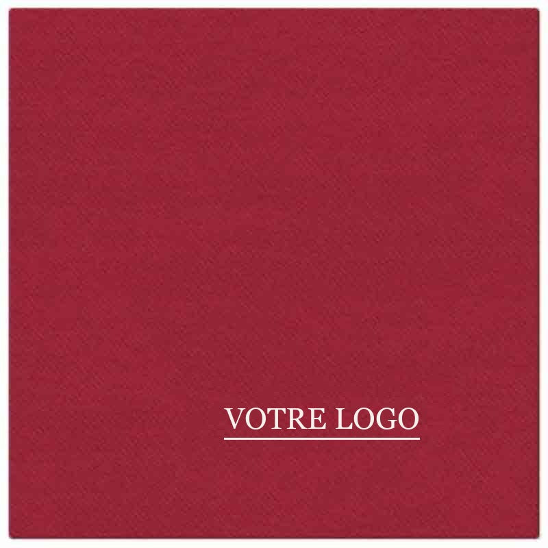 Serviettes airlaid personnalisées 40 × 40 cm