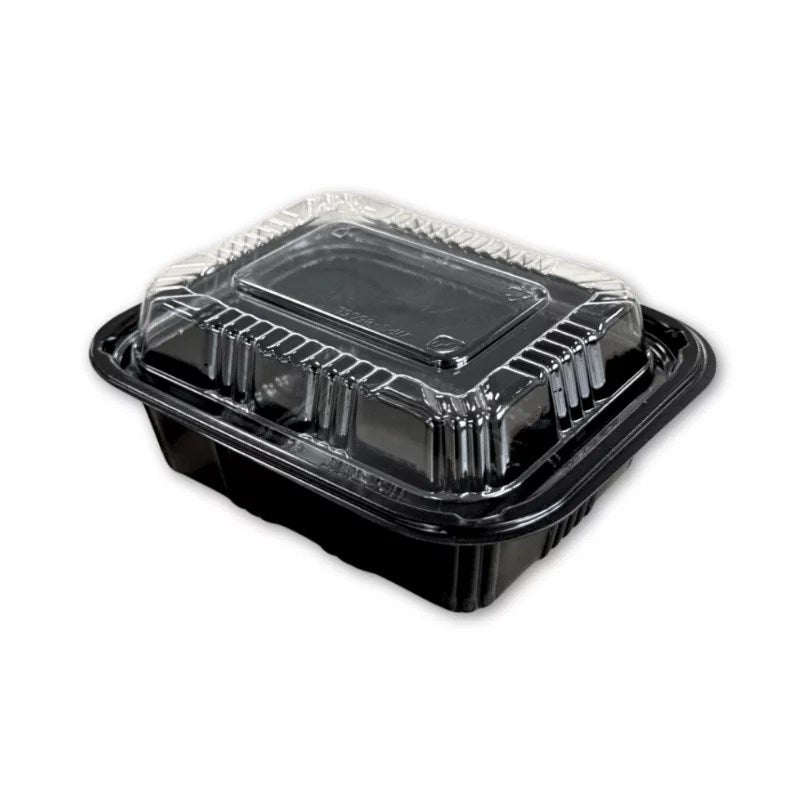 Barquette noire + couvercle 11,4 x 4 x 4