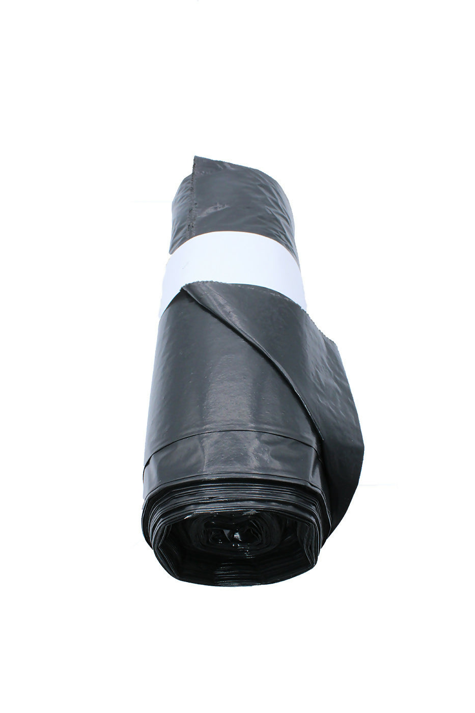 Sac Poubelle PEBD NOIR 100L 42µ Soudure à plat Lien Classic bague gencod (200 unités)