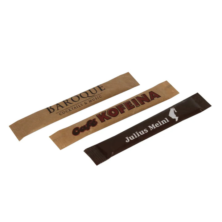 Bûchettes de sucre personnalisées - 4g