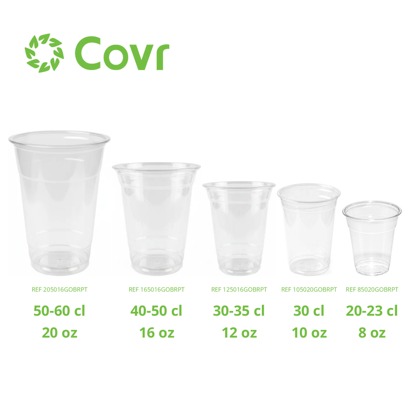 Coppa Shaker rPET 12 oz / 350 - 400 ml