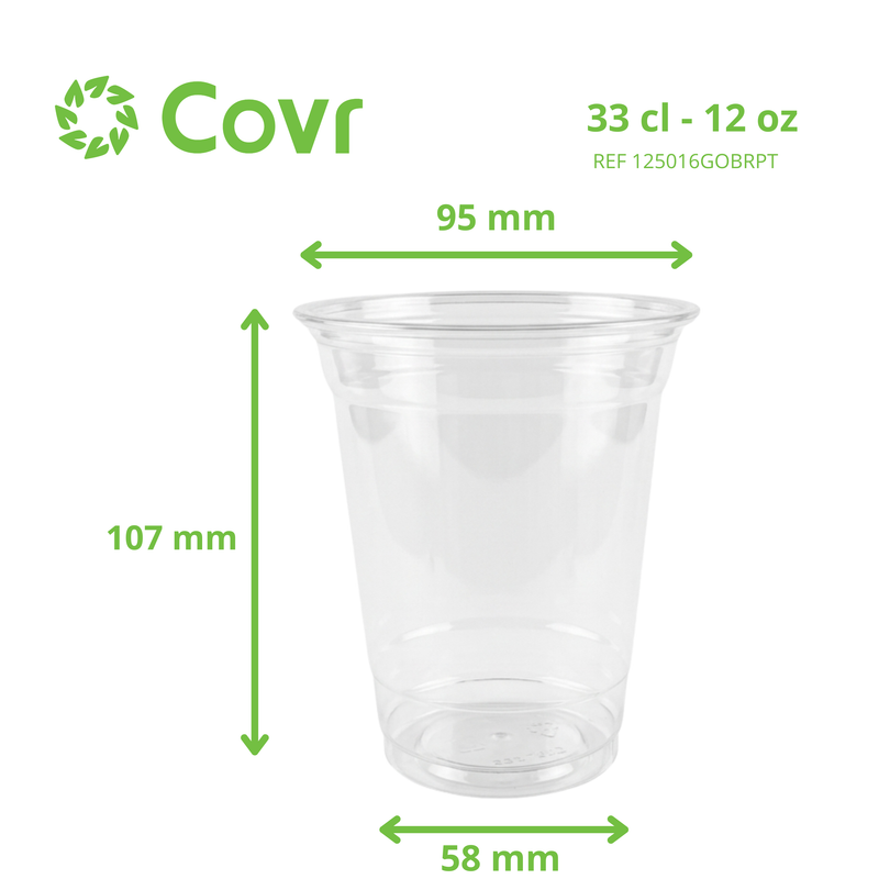 Pot Shaker rPET 12 oz / 350 - 400 ml