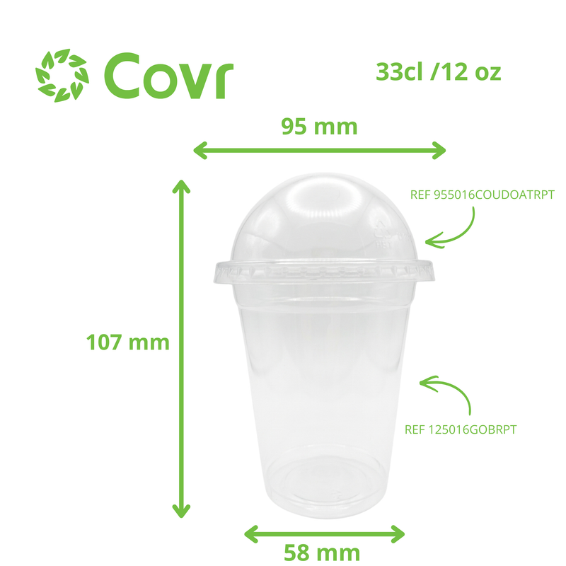 Pot Shaker rPET 12 oz / 350 - 400 ml