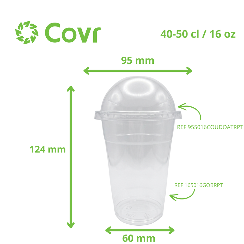 Pot Shaker rPET 16 oz / 400 - 500 ml