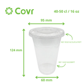 Pot Shaker rPET 16 oz / 400 - 500 ml