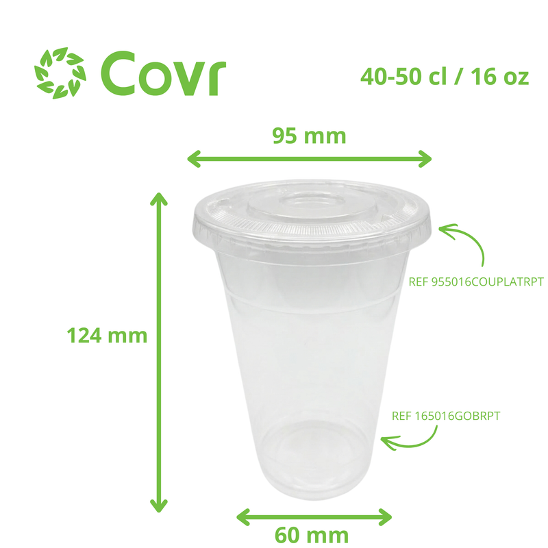 Pot Shaker rPET 16 oz / 400 - 500 ml