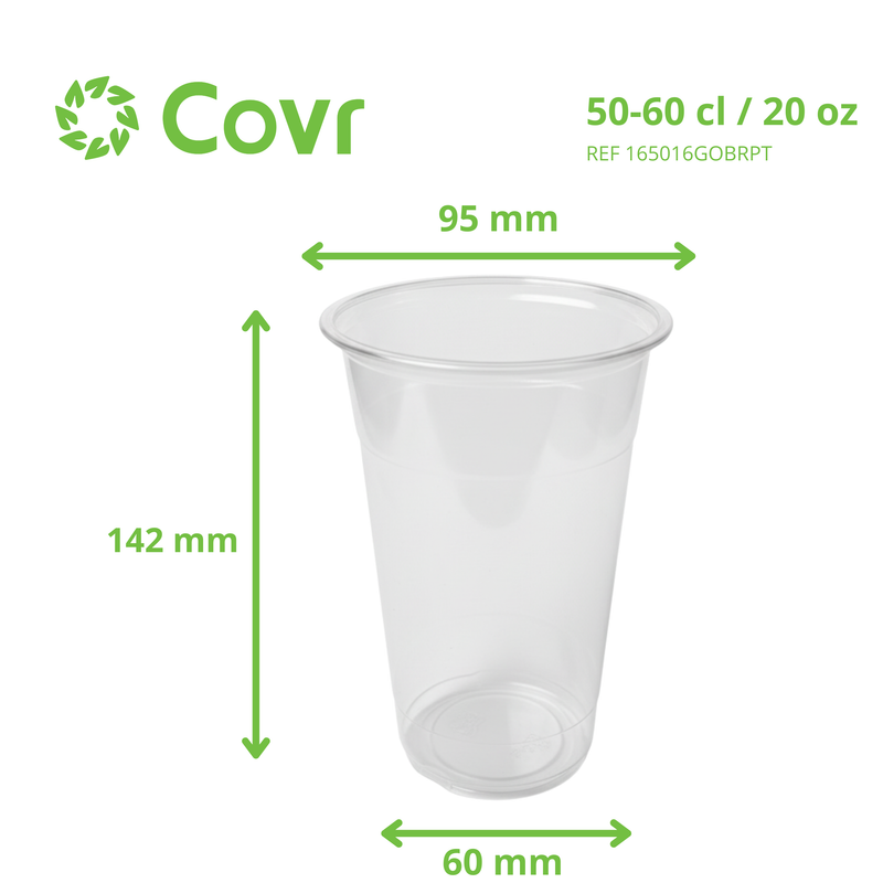 Pot Shaker rPET 20 oz / 500 - 600 ml
