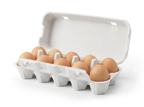 Boîtes 10 oeufs ComPac blanches