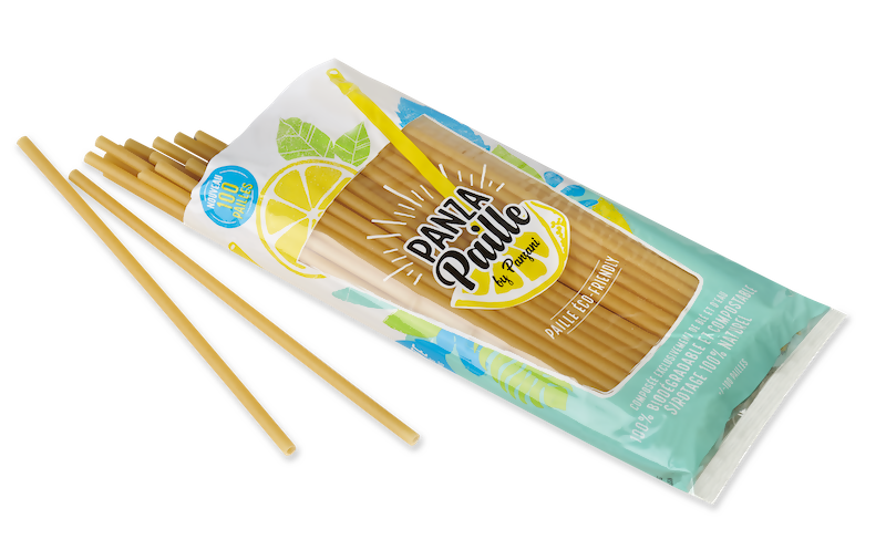 Paille pâte sachet