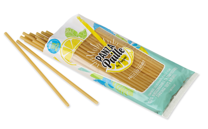 Paille pâte sachet