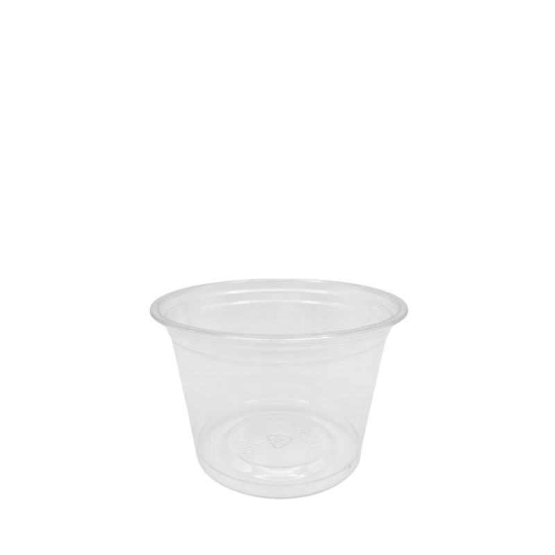 Dessertpotje van PET-plastic 9.5 oz / 300 ml