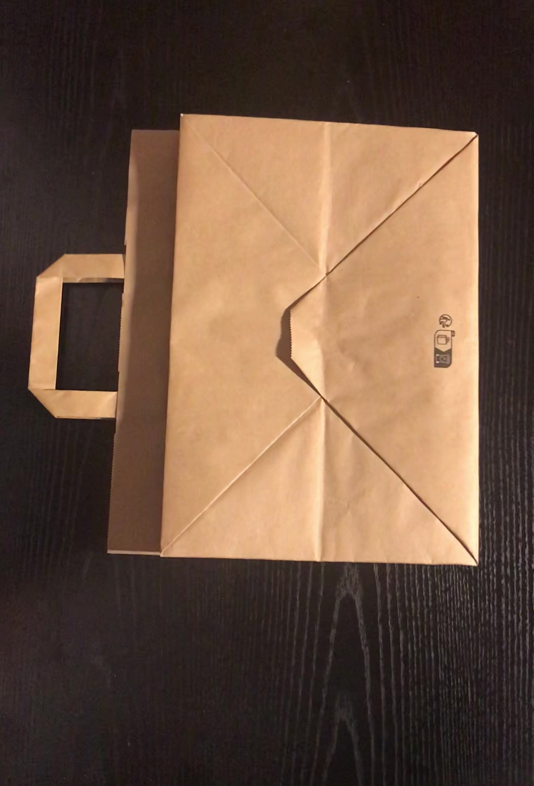 Sacs 32+22x25 cm en papier Kraft brun 80 gr (250 unités)