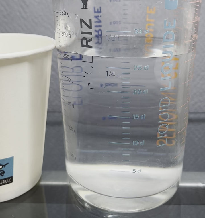 Gobelets carton blancs fontaine 25 cl / 8 oz - 250 + 18 g/m²