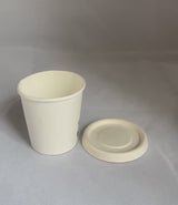 Gobelets carton blancs 10-12 cl / 4 oz - 185 + 15 g/m²