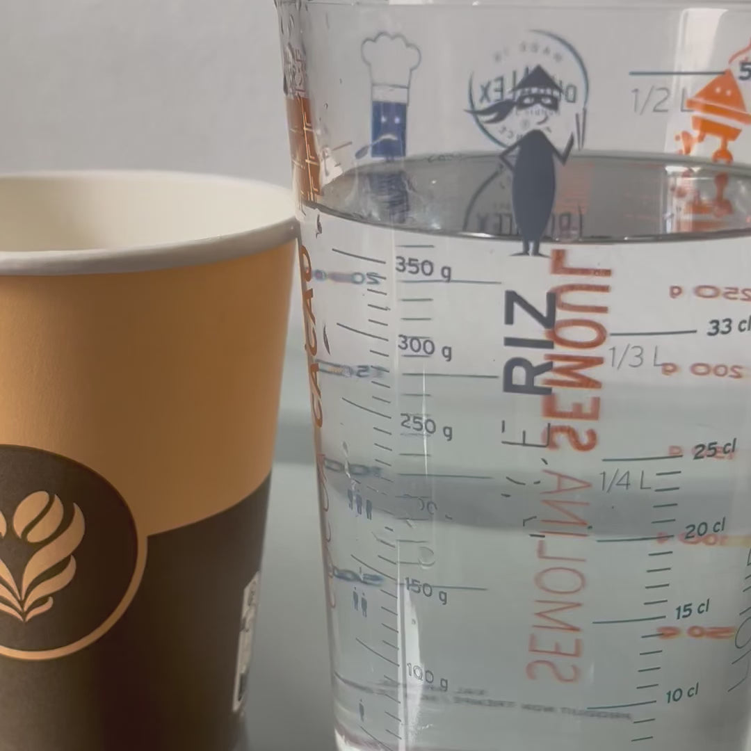 Gobelets Décor Barista 40 cl - 14 oz - 300 + 18 g/m²