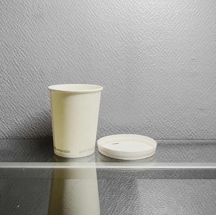 Gobelets Carton Sans Plastique 25 cl / 8 oz - 255 g/m²