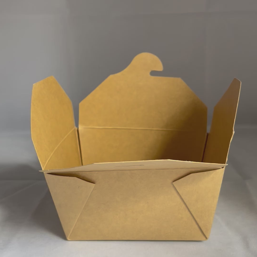 Boîtes repas 480 ml - 16 oz en carton kraft (450 unités)