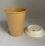 Gobelets carton Kraft 40 cl / 14 oz - 300 + 18 g/m²