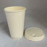 Gobelets Carton Sans Plastique 33 cl / 12 oz - 255 g/m²