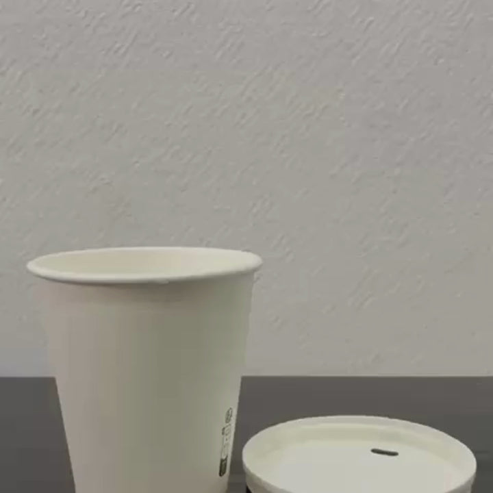 Gobelet carton blanc 12,5 oz / 36 cl