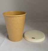 Gobelets carton Kraft 40 cl / 14 oz - 300 + 18 g/m²