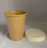 Gobelets carton Kraft 40 cl / 14 oz - 300 + 18 g/m²