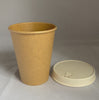 Gobelets carton Kraft 40 cl / 14 oz - 300 + 18 g/m²
