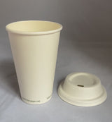 Gobelets Carton Sans Plastique 33 cl / 12 oz - 255 g/m²