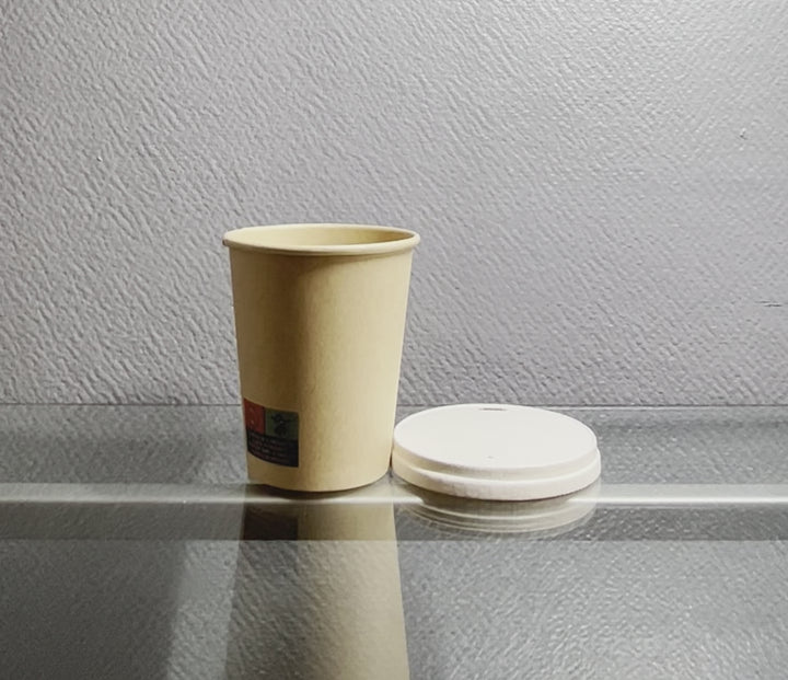 Gobelets carton Kraft 25 cl / 8 oz - 280 + 18 g/m²