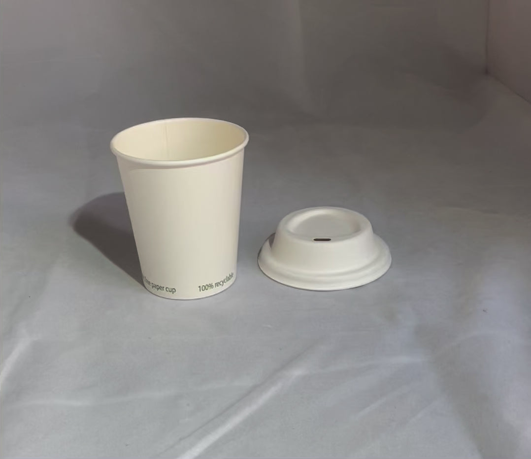 Gobelets Carton Sans Plastique 25 cl / 8 oz - 255 g/m²