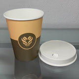 Gobelets Décor Barista 40 cl - 14 oz - 300 + 18 g/m²